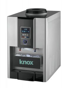 Knox Tabletop Hot:Cold Water Cooler with Instant Ice Maker