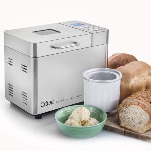 Cravit DV-1000 Bread and Ice Cream Maker