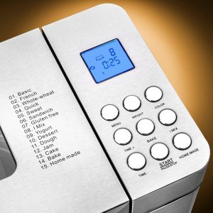 Q'Essenz Inc DV-1000 Cravit Bread Maker WITH FREE ICE CREAM MAKER COMBO includes 19 programmable settings AND delicious HOMEMADE Ice Cream Maker!