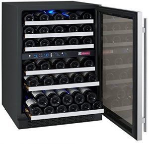 Allavino FlexCount VSWR56-2SSRN - 56 Bottle Dual Zone Wine Refrigerator