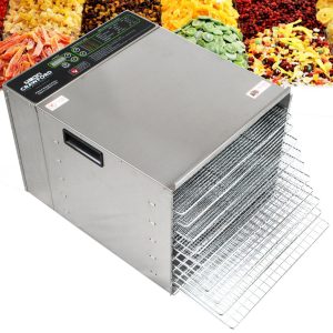 Crawford Kitchen Professional Stainless Steel Food Dehydrator
