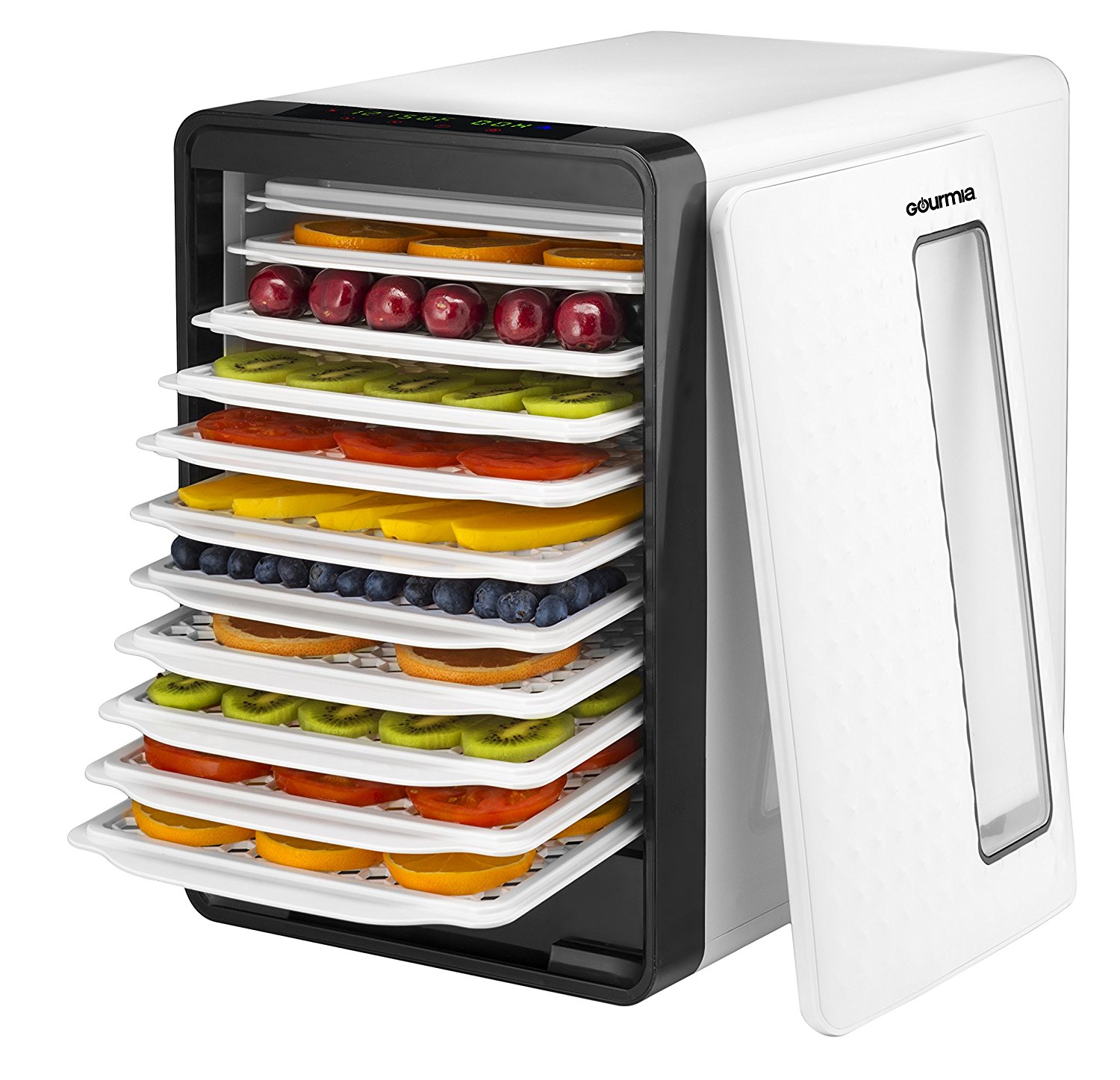 Gourmia GFD1850 Food Dehydrator With Touch Digital Temperature Control
