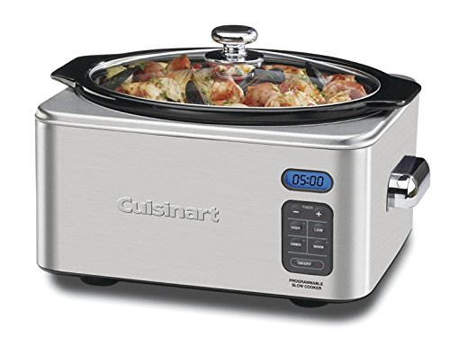 Cuisinart PSC-650FR Programmable 6.5 Qt. Slow Cooker