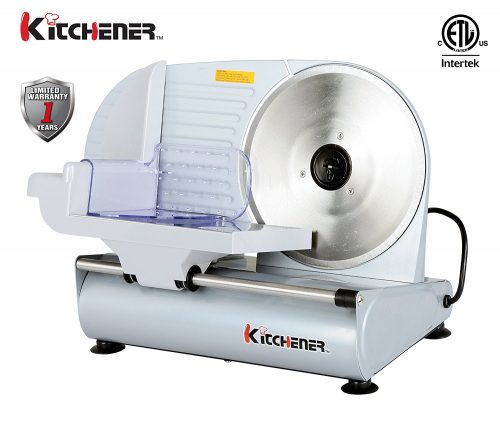 Kitchener 9-inch Professional Electric Meat Deli Cheese Food Slicer
