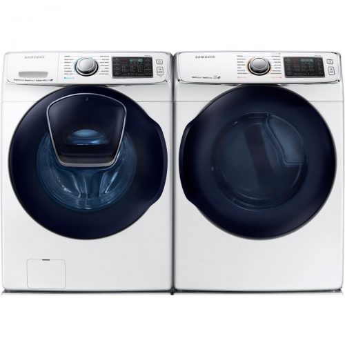 Samsung Mega Capacity Steam HE Front Load Laundry System with Innovative Add-A-Wash Door and GAS Dryer