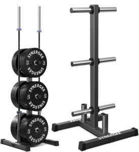 Synergee Olympic Weight Plate Tree Rack