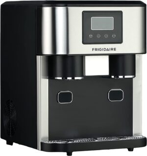 Frigidaire EFIC245-SS 3-in-1 Countertop Crunchy Nugget Ice Maker