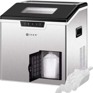 IKER Ice Maker and Ice Shaver Machine Countertop, 44lbs