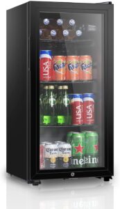 HAILANG Beverage Refrigerator With 105 Can