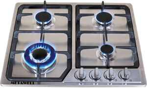 MetaWell Brand 23inch Gas Cook Top
