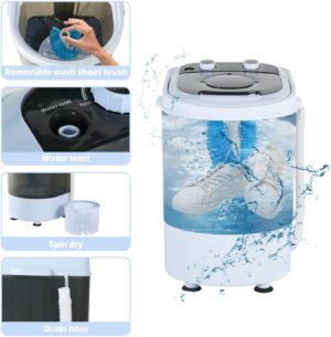 YIGOBUY Mini Washing Machine Single Tub Portable