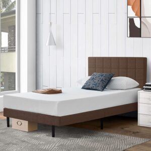 S SECRETLAND Twin Bed with Upholstered Headboard