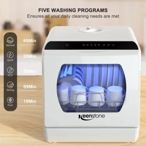 Keenstone Portable Countertop Dishwasher