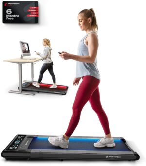 Sportstech Walking Pad Ultra Slim Portable Under Desk Treadmill