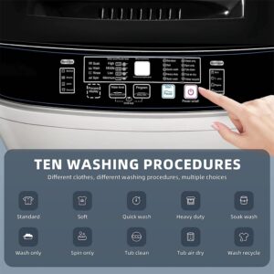 OOTDAY KRIB-XQB201A-GREY6 Full Automatic Washer