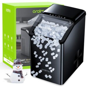 Oraimo Nugget Ice Maker 512A, Ice Makers Countertop, 37 lbs:Day