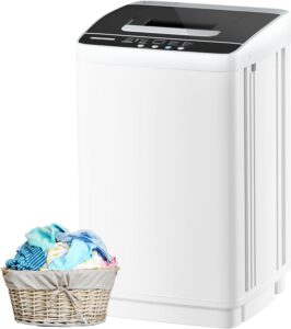 Haddockway Portable Washing Machine,Compact Laundry Washer Energy Saving,0.95Cu.ft Top Load Washer