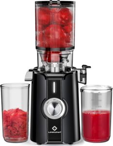 Rush Clear Slow Masticating Juicer Machines, Cold Press Juicer with No-Prep